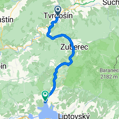 TS- Uhliská- Zuberec- Kvačany- Lipt.Mara