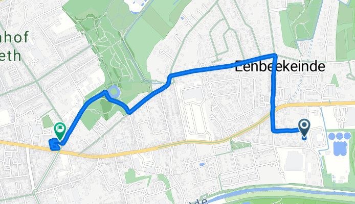 Panhuisstraat, Destelbergen naar Adolf Baeyensstraat, Gent