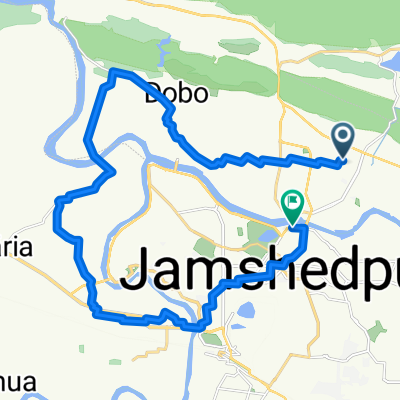 Route to Jamshedpur