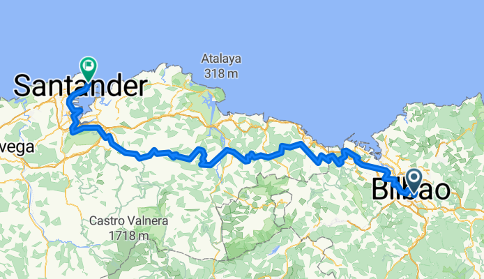 From Bilbao to Santander