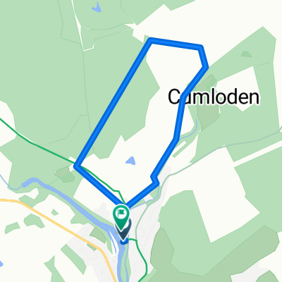 Route in Newton Stewart