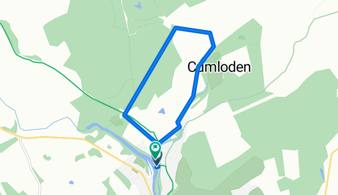 Route in Newton Stewart