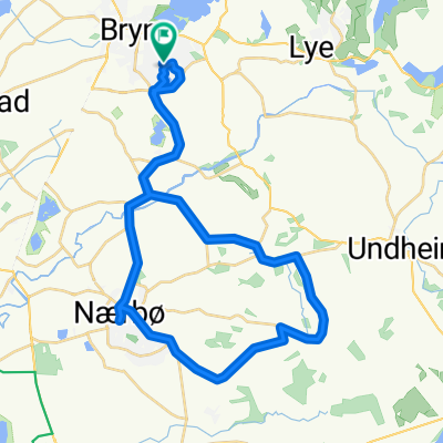 Bryne - Risa - Nærbø - Bryne