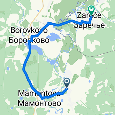 От Фабричная улица до Молодёжная улица