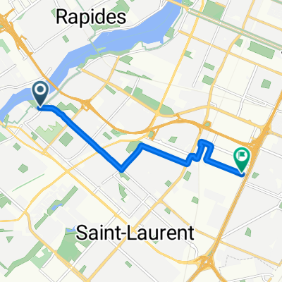Rue Notre-Dame-des-Anges to Rue Deslauriers