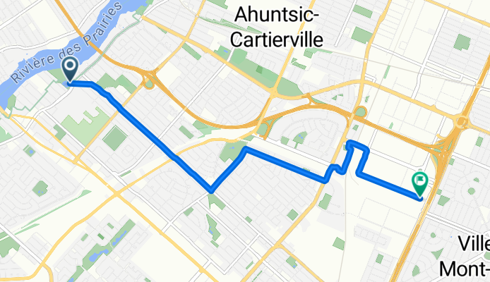 Rue Notre-Dame-des-Anges to Rue Deslauriers