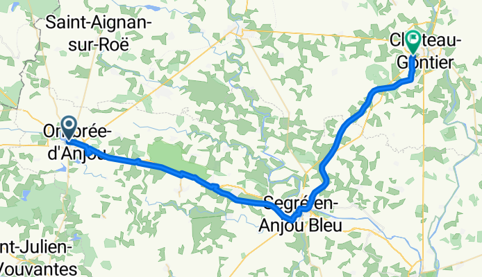 De Rue des Étangs à Impasse de la Loquee