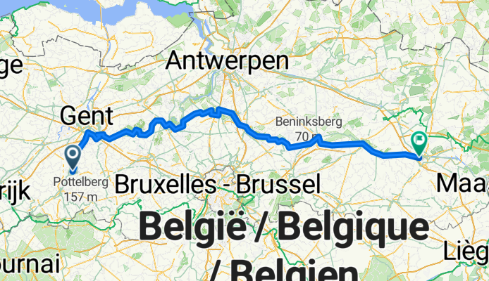 Speelstraat, Kruisem to Oude Kuringerbaan, Hasselt