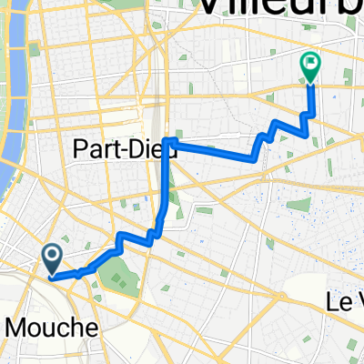 De Avenue Berthelot à Rue Docteur Ollier