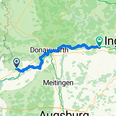 Leichte Fahrt
