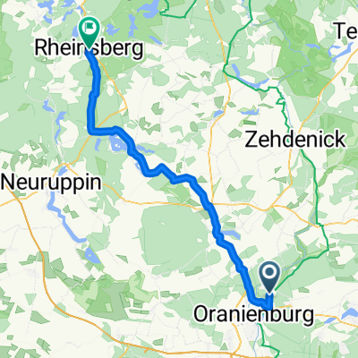 Friedrichsthal, Oranienburg to Triangelplatz, Rheinsberg