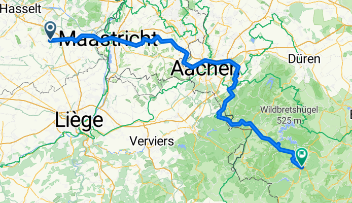 1 Romershoven  Scheiden 132 Km  1547 Hm