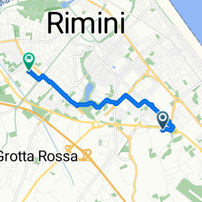 V Peep-Grotta Rossa-Gaiofana, Rimini a Via Adelaide Ristori, Rimini