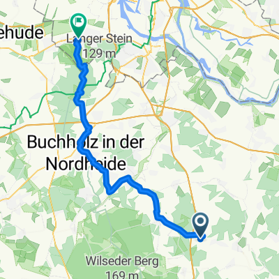 Egestorfer Landstraße, Garlstorf nach Süderelbeweg, Hamburg