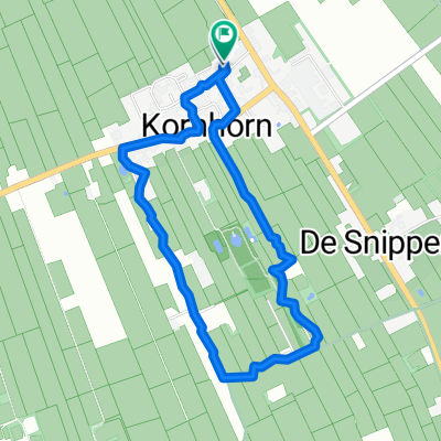 Hörnhuusstraat, Kornhorn naar Hörnhuusstraat, Kornhorn