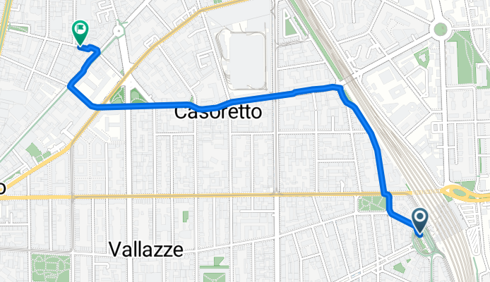 Da --- a Via dei Transiti