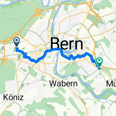 Holligerhof, Bern nach Weltpoststrasse, Bern