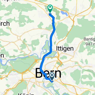 Thunstrasse, Bern nach Mühlebachweg, Münchenbuchsee