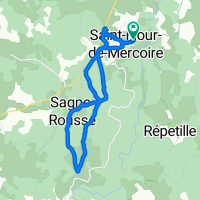 Lotissement Lous Plos, Saint-Flour-de-Mercoire à Lotissement Lous Plos, Saint-Flour-de-Mercoire