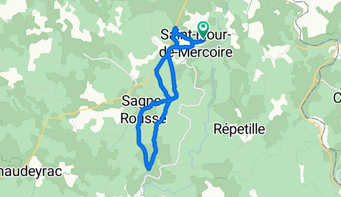 Lotissement Lous Plos, Saint-Flour-de-Mercoire à Lotissement Lous Plos, Saint-Flour-de-Mercoire