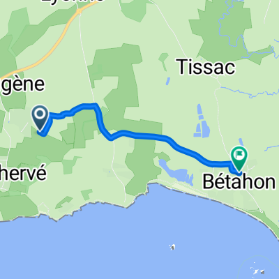 Rue du Clos Biren to Rue du Bedume