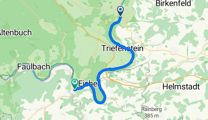 Mainkai, Marktheidenfeld nach Nebenrittergasse, Wertheim