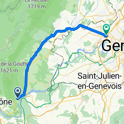 De Chemin des Vignes à Chemin de Blandonnet