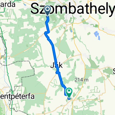 Sé - Dózsa György utca, Egyházasrádóc