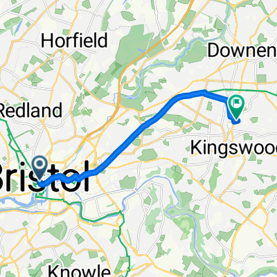 Clare Street, Bristol to Lansdown Road, Bristol