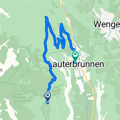 Mürren to Beim Pfrundhaus, Lauterbrunnen