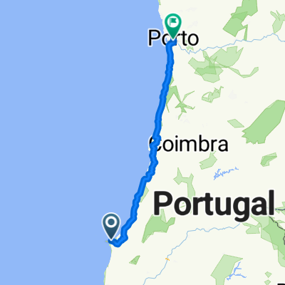 Rua da Cruz das Almas, Ferrel to Praça do Gen Humberto Delgado, Porto