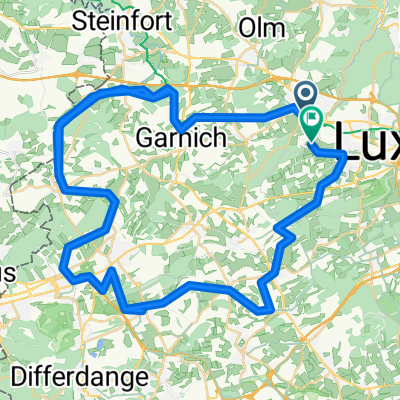 Von Mamer - Linger - Limpach - Bertrange nach Mamer mit Liz 2025