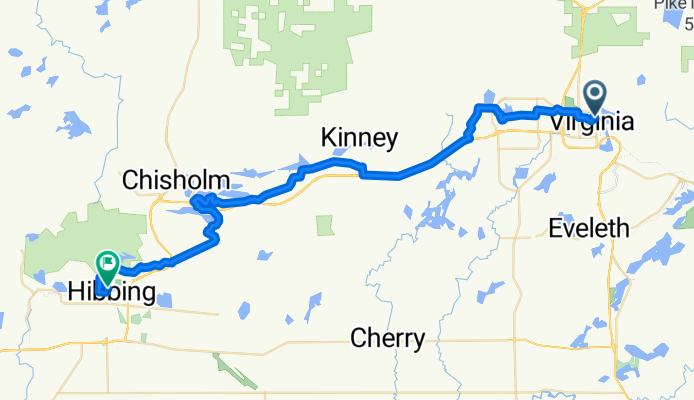 Fourth St N, Virginia to E 18th St, Hibbing
