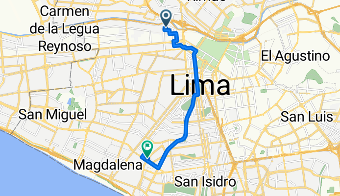 De Jirón Condesuyos a Avenida Gregorio Escobedo