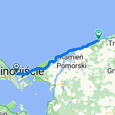 I Świnoujscie - Rewal (62 km)