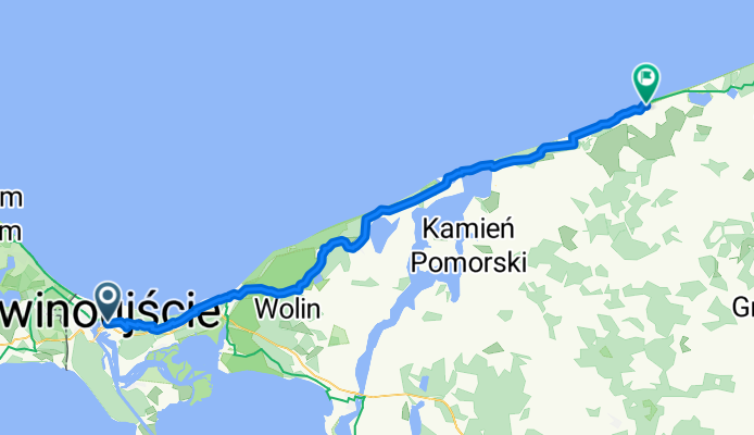 I Świnoujscie - Rewal (62 km)
