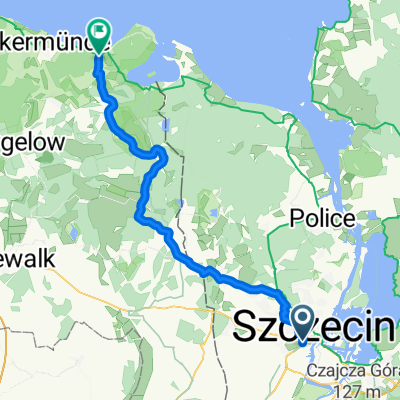 aleja Piastów nach Dorfstraße