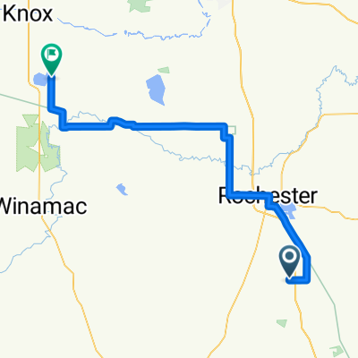 S County Road 350 E, Macy to S SR-10, Knox