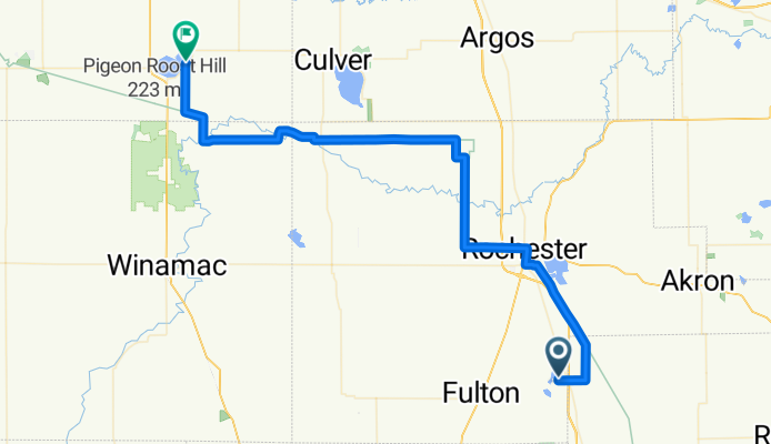 S County Road 350 E, Macy to S SR-10, Knox