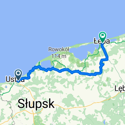 IV Ustka - Łeba (77 km 6 godz.)