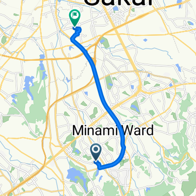 城山台3丁目, 堺市へ八田北町, 堺市