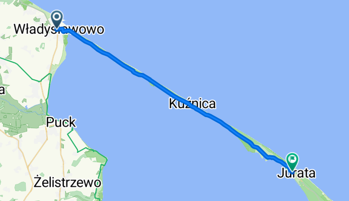 VI Władysławowo -  Jurata (24 km 2 godz.)