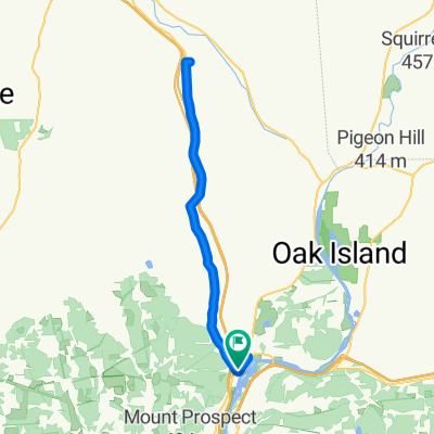 Upper Front St, Binghamton to Upper Front St, Binghamton