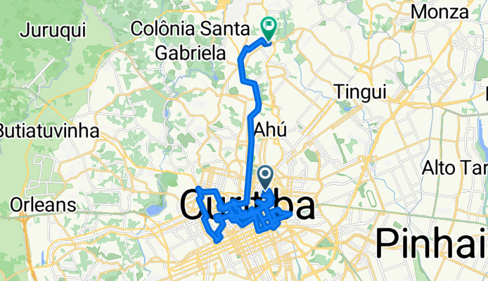 De Rua Carlos Eduardo Leão a Rua Charles Darwin