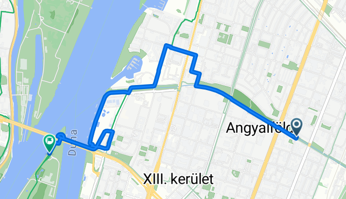 Futár utca - Margitsziget
