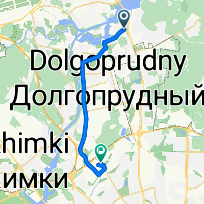 Старое Дмитровское шоссе, Долгопрудный до Ижорская улица, Москва