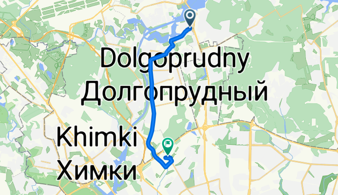 Старое Дмитровское шоссе, Долгопрудный до Ижорская улица, Москва
