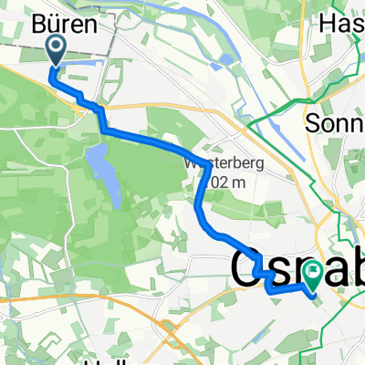 Landrat-von-Ostman-Straße, Osnabrück nach Parkstraße, Osnabrück