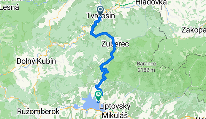 TS- Orav.B. Potok- Zuberec- Lipt.Trnovec