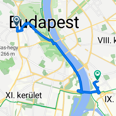 Alkotás utca, Budapest - Tóth Kálmán utca, Budapest